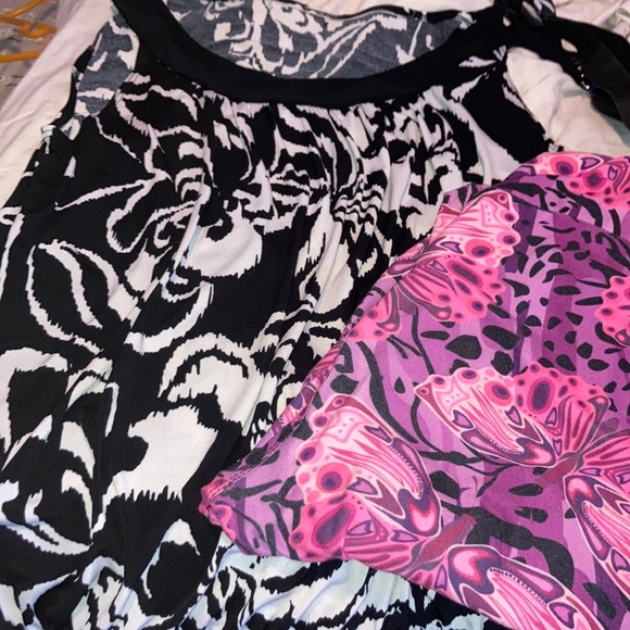 Fabulegs leggings & whimsical top - Picture 1 of 7